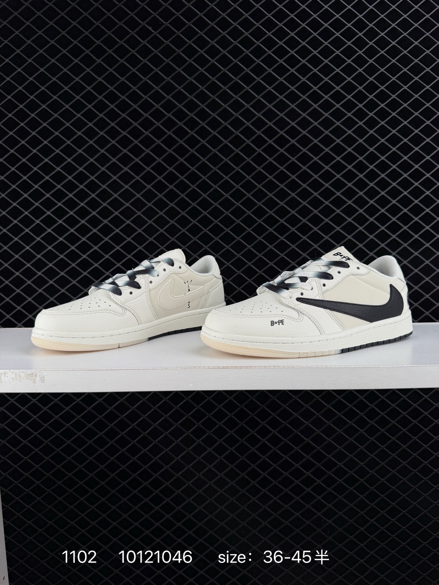 Travis Scott x Fragment Design x Jordan Air Jordan 1 Low OG SP Bape